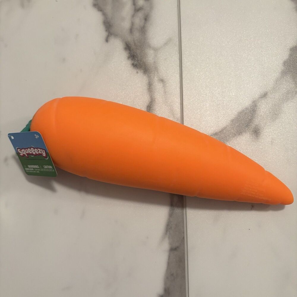Sunny Days Squishy Carrot Toy EASTER VIRAL